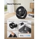 thumbnail image 5 of Dreo Ventilador para dormitorio, ventiladores de mesa ultra silenciosos de 28 dB de 11 pulgadas, flujo de aire fuerte de 60 pies, ajuste vertical de 120°, 3 velocidades, circulador de aire para escrit, 5 of 5