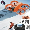 thumbnail image 3 of Drone With 1080P Screen Remote Control Brushless Motor And Cool Lights Drones With Storage Card RC Quadcopter Altitude Hold Obstacle Avoidance For Kids Adults, Usupdd 2025 Drone With 1080P, 3 of 7