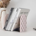 thumbnail image 6 of Picia Heart Cat Pattern Wood Bookends for Shelves,Non-slip Bookends, Heavy Duty Wooden Bookend Support,1 Pair, 6 of 8