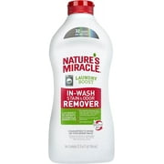 Nature’s Miracle Laundry Boost In-Wash Stain and Odor Remover, 32 Ounces, Laundry Stain and Odor Removing Additive For All Machines