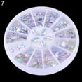 thumbnail image 2 of dianhelloya Nail Art Supplies Colorful Shiny Nail Art Decoration Wheel Colorful Star DIY Manicure Accessory, 2 of 8