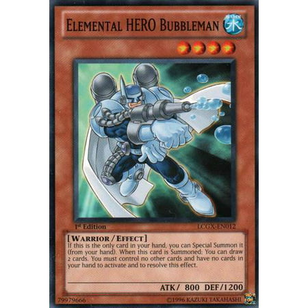 YuGiOh Legendary Collection 2 Elemental HERO Bubbleman