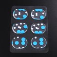 thumbnail image 2 of OULII Tampons de Gel en Silicone Auto-Adhésifs pour Tambour 6 Pcs Multicolores, 2 of 6