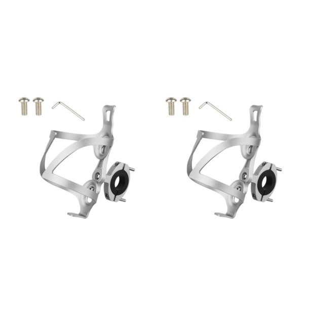 Sonducket Jaula para botella de agua ajustable y duradera de aleación para bicicletas, conveniente, fácil de instalar, accesorios para Type4 NO4