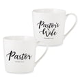 thumbnail image 4 of Pastor & Pastor's Wife White Ceramic Coffee Mug Gift Set, 4 of 4