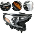 thumbnail image 3 of waltyotur Headlights Assembly Replacement for 2018 2019 2020 2021 GMC Terrain Projector Headlight Right Side (Passenger Side), 3 of 6