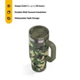 thumbnail image 3 of RTIC 16 oz Ceramic Lined Road Trip Tumbler, Leak-Proof Covered Straw Lid, Digital Camo, 3 of 8
