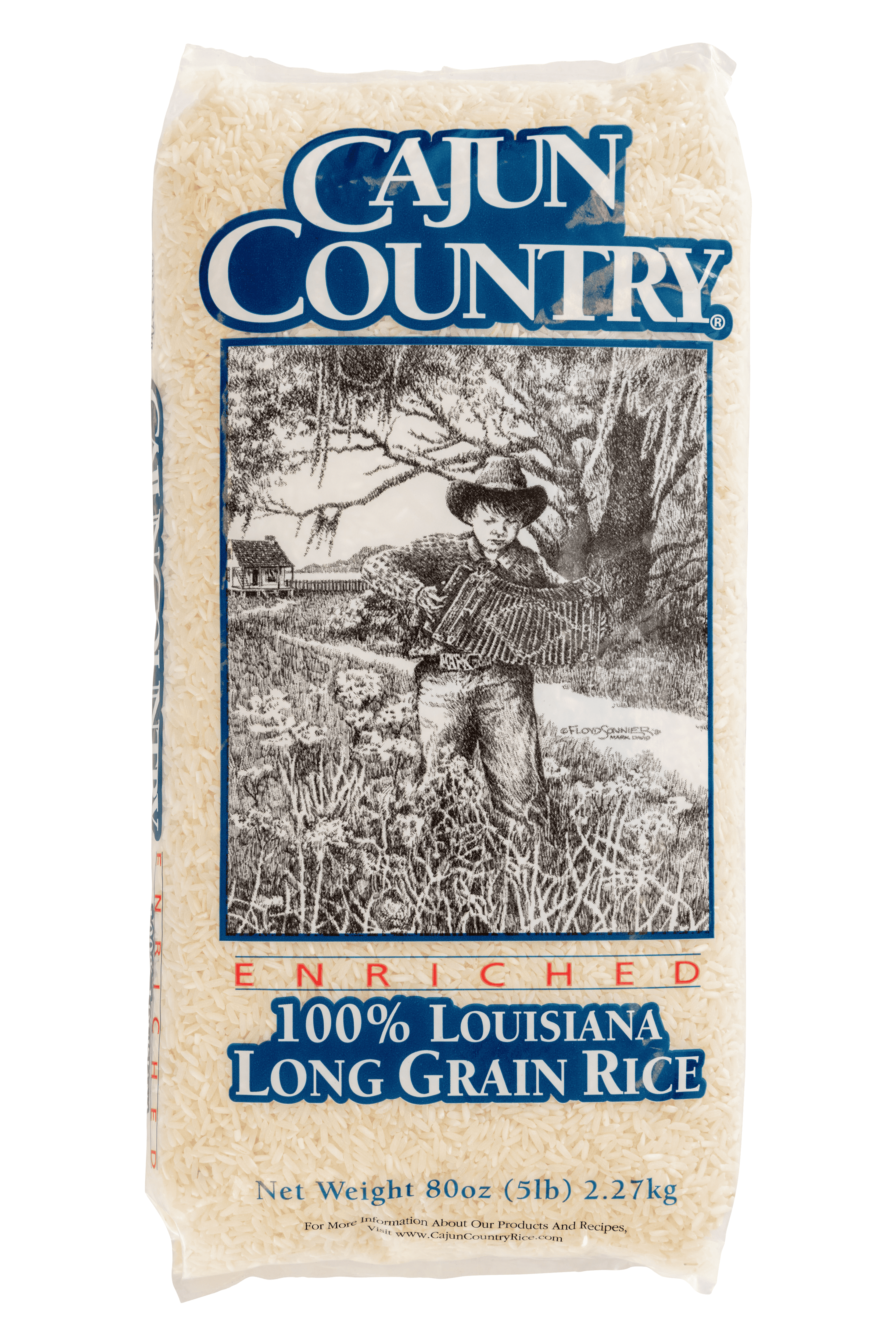 (3 pack) Cajun Country Enriched Long Grain Rice - 5lb