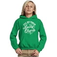 thumbnail image 3 of I'll Be Your Lucky Charm Clover Youth Hoodie Boy Girl Teen Brisco Brands XS, 3 of 5