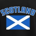 thumbnail image 3 of CafePress - Scotland Flag Women's Dark Pajamas - Women's Short Sleeve Print T-Shirt and Pants Dark Cotton Pajama Set, 3 of 7