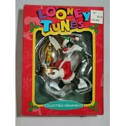 LOONEY TUNES COLLECTIBLE ORNAMENTS SYLVESTER AND TWEETY