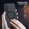 thumbnail image 7 of GALAPROX Magnetic Samsung Galaxy S24 Plus Case, Stylish Translucent Matte Protective Cases for S24+ 5 G 2024-Black, 7 of 7