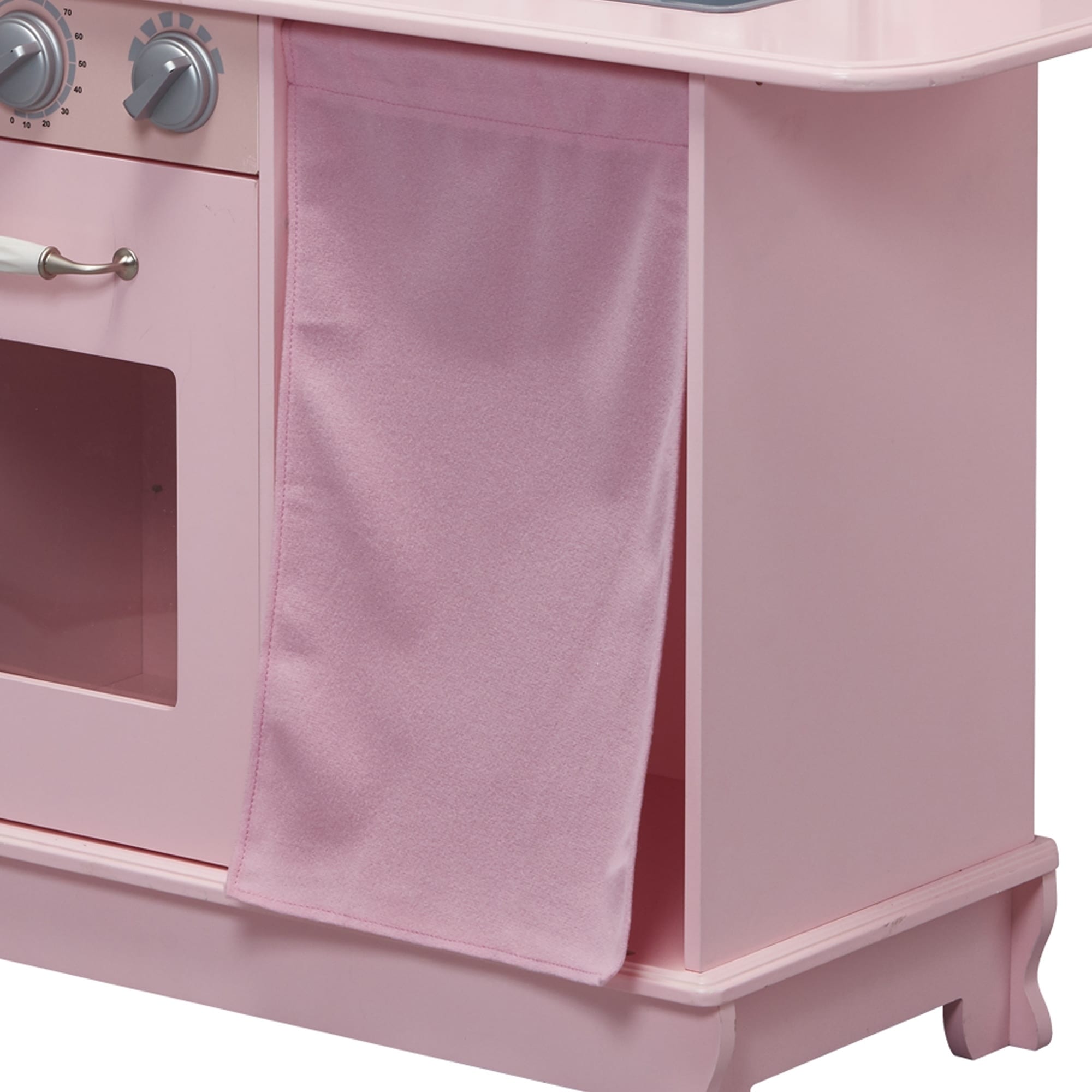 Teamson Kids Sunday Brunch Wooden Play Kitchen - Pink - image 3 of 6