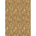 thumbnail image 1 of Ahgly Company Machine Washable Indoor Rectangle Transitional Dark Bisque Brown Area Rugs, 5' x 7', 1 of 7