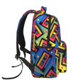 thumbnail image 3 of Pofeuu Vintage Audio Cassettes Print Backpack for Men and Women - Basic Bookbag Casual Daypack Backpacks for College Work Travel-One Size, 3 of 5