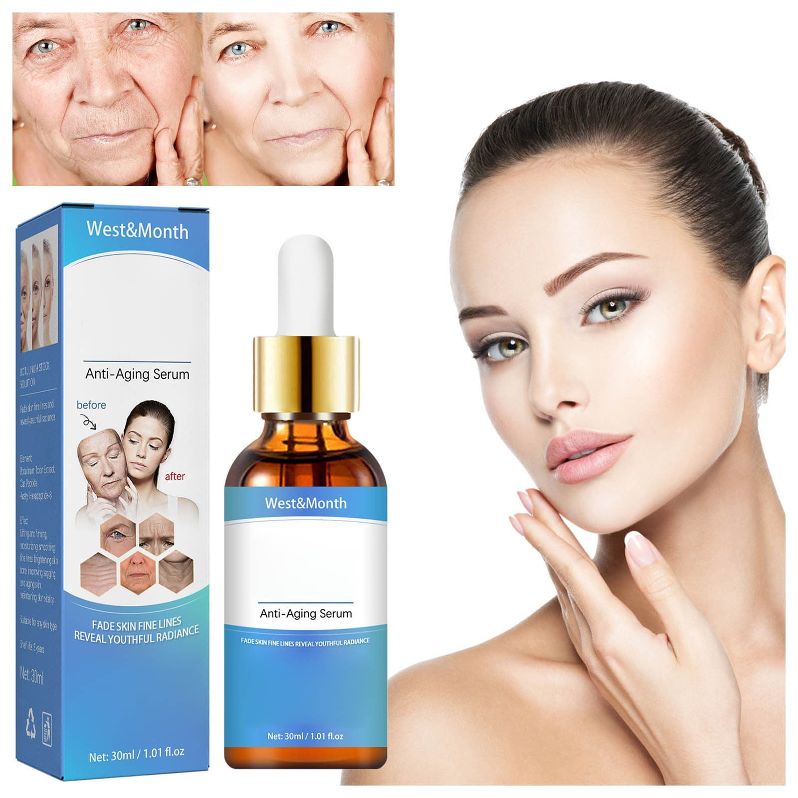 Pansly Hyaluronic Acid Essence Brightening, Firming, Dull Skin, Aging