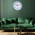 thumbnail image 6 of 10 Inch Plastic Wall Clock Living Room Quartz Silent, 6 of 8