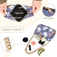 thumbnail image 2 of FORMRS Womens Shoulder Bag with Chain Strap Clutch Purse Cute Tote Handbag, Blue Cute Halloween, 2 of 7