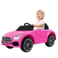 thumbnail image 1 of Carro Electrico Montable para Niños de Control Remoto y Manejo Directo Carrito Deportivo con Luces Estero Bluetooth y USB Doble Puerta con Seguro Rosa Gaon, 1 of 1
