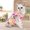 Pink#0617, variant on Pet Belly Cover Vest Cotton Tie Dye Daily Skin Cover Onesie Soft Abdominal Fabric Outfit for Dogs & Cats Snap Button Air Permeable Pet Clothes