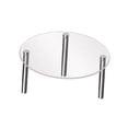 thumbnail image 4 of Esquirla Jewelry Display Stand, Jewelry Display Riser, Multipurpose Round Acrylic Cake Stand, 3 Legs Display Riser for Banquets, Restaurant, Showing, Homes extra large, 4 of 7