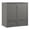 Gray, variant on Bowery Hill Wood Gray Murphy Bed Twin Extra Long Space Saving Design 40.75"H x 42.63"W x 24.75"D Assembly Required