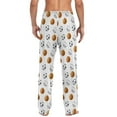 thumbnail image 3 of joogoo Men's Pajama Pants Basketball Football Baseball Soft Long Sleep Lounge Pjs Bottoms 2XL, 3 of 7
