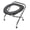 Silver 30cm, variant on NFTIGB Folding Toilet Chair Portable Commode Chair Stainless Steel Ergonomic Commode for Adults 42cm / 16.54in[cite: 1]