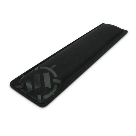 Thick Base (Gaming Keyboard Wrist Rest Pad with Soft Memory Foam Support for Full Size Keyboards by ENHANCE - Anti-Fray Stitching , Non-Slip Base - Thick 1 inch Padding for eSports)
