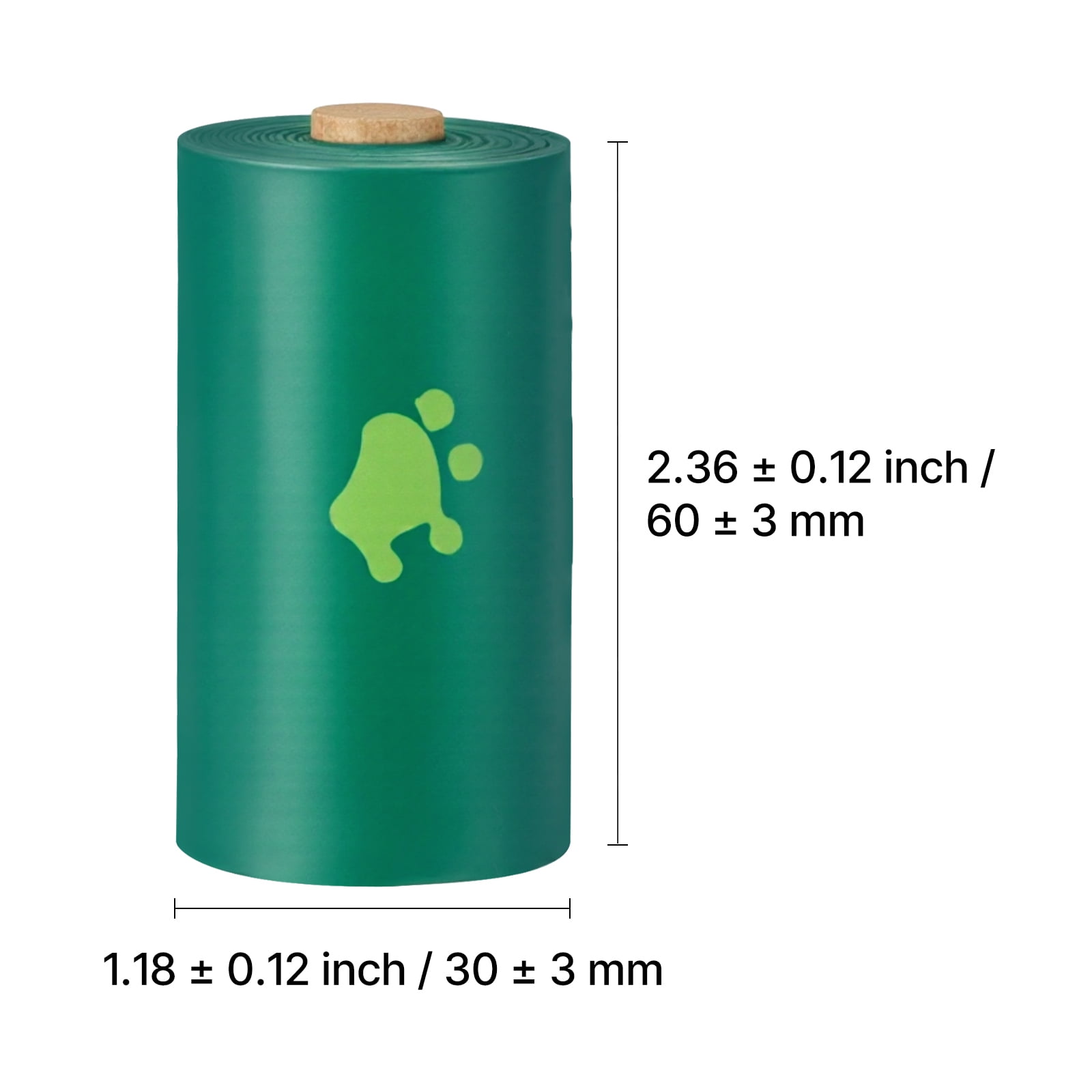 KFFKFF Dog Waste Bags, 270 Count 13 x 9 in, Durable & Thick Pet Waste Bags, Lavender Scented, Leak-Resistant Trash Bags for Pets, Dispenser Not Included