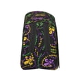 thumbnail image 3 of Hirioo Mardi Gras6 for Large Grid Mesh Pencil Case with Zipper Stationery Organizer Case, 3 of 7
