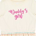 thumbnail image 4 of Inktastic Valentine's Day Daddy's Girl Girls Toddler Dress, 4 of 5