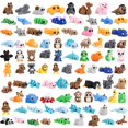 thumbnail image 1 of Zaviroxel 108 piezas de mini figuras de animales articuladas impresas en 3D, 1 of 7