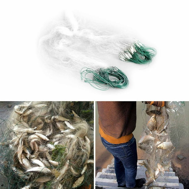 3 Layer Sinker Fishing Gear 25M Fishing Net - Walmart.ca