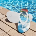 thumbnail image 3 of Chririnla Kids Flip Flops Swimming Dachshund Dog Print Boys Girls Sandals Chrer Shoes Boys Girls Unisex-Child Beach Shoes Flip Flops Size 3, 3 of 7