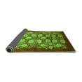 thumbnail image 2 of Ahgly Company Indoor Rectangle Oriental Green Industrial Area Rugs, 2' x 3', 2 of 4