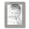 thumbnail image 2 of ArtToFrames 9" x 12" Classic Silver Picture Frame, 9x12 inch Silver Wood Poster Frame (WOM-4926), 2 of 6