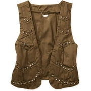 Juniors Studded Military Vest