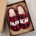 thumbnail image 2 of Gaexia Winter Slippers for Women,Slippers Cozy Footwear for Home Comfortable On Style Casual Warm Slippers for Couples Red and Black Plaid Design for Fall and Winter Season,Funny Slippers, 2 of 6