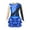 Royal Blue, variant on Aislor Kids Girls Long Sleeve Sparkle Leotards with Sequin Skirt Set Ballet Dance Latin Outfits Costume Dancewear A Hot Pink 8