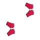 thumbnail image 3 of Jumpingount 1 par de guantes para niños pequeños, cómodos, sencillos, para tejer, accesorios de ropa para niños y niñas, con un color simple para usar Rosa roja 2piezas Jumpingount CBP205275, 3 of 6