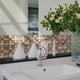 thumbnail image 1 of 100 piezas DIY impermeable autoadhesivo 3D pegatinas de pared mosaico azulejo calcomanía (5) Wdftyju  Libre de BPA, 1 of 3