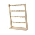 thumbnail image 5 of Dualoai Earring Display Stand with Hooks Sturdy Earring Display Rack for Necklaces Rings 4 Tier 24 Hooks, 5 of 9