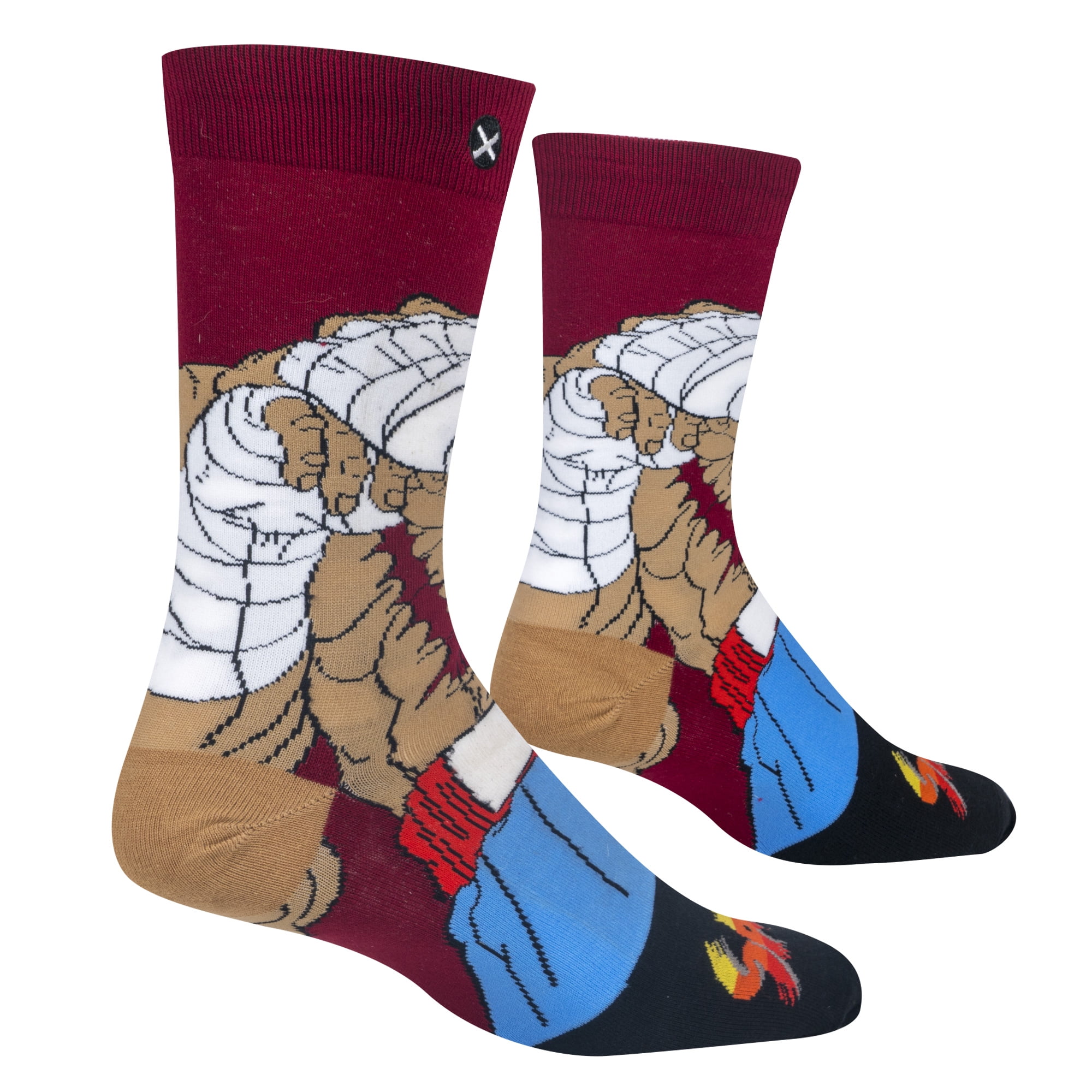 Street Fighter 2 Vega Mens & Womens Unisex Street Fighter Crew Socks