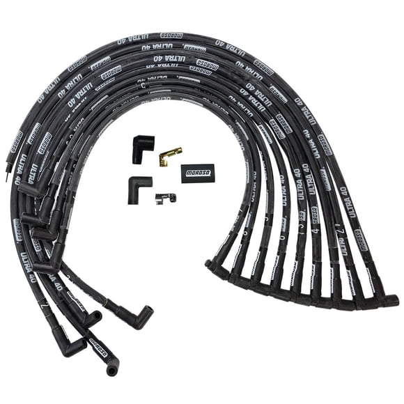 Conjunto de Cables Moroso Ultra 40 con Funda SBC Negro