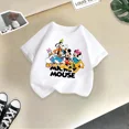 thumbnail image 2 of Camiseta de algodón de dibujos animados de verano para niños, camiseta de moda informal de Disney Mickey Minnie para niños y niñas, ropa linda para niños, camisetas para niños, 2 of 5