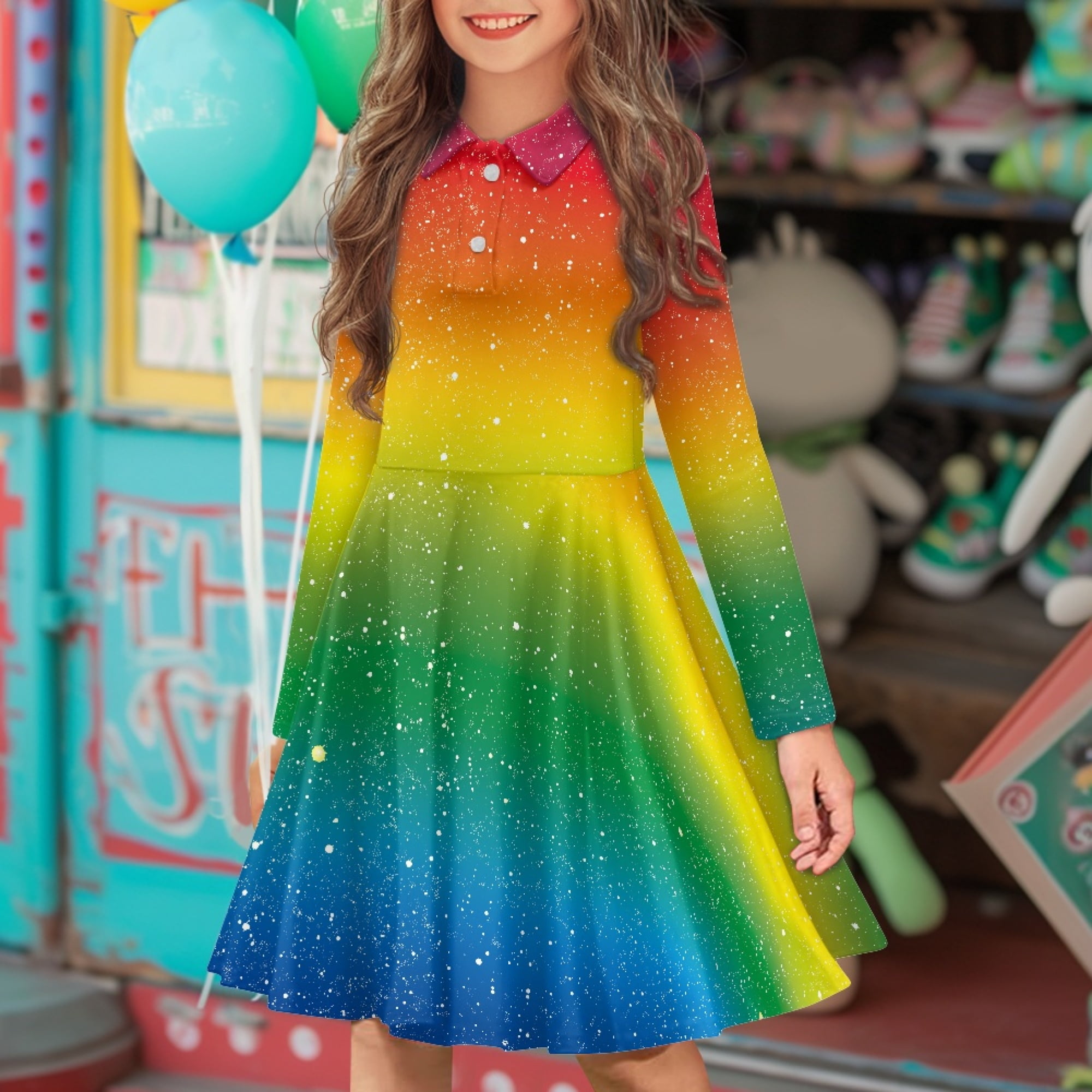 cute rainbow dress Amazon.com: Vieille 3T Rainbow Dresses for Toddler Girls Birthday Dress 4T Pink Summer Dress Flutter Sleeve: Clothing, Shoes & Jewelry