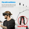thumbnail image 3 of For 2/Rift/Rift S/ Vive Link Cable VR Cable Retractable Ceiling Pulley System, 3 of 8