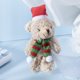 thumbnail image 3 of Oso de peluche kawaii, juguete de peluche, bufanda, oso de Navidad, muñeco de peluche, juguete DIY, llavero, accesorios, decoración, regalo de Navidad para niña, 3 of 4