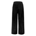 thumbnail image 6 of RUTAYY Men's Corduroy Pants Casual Comfort Straight Leg Solid Color Everyday Wear Durable Bottoms Business Holiday Vibrant Trousers, 6 of 9
